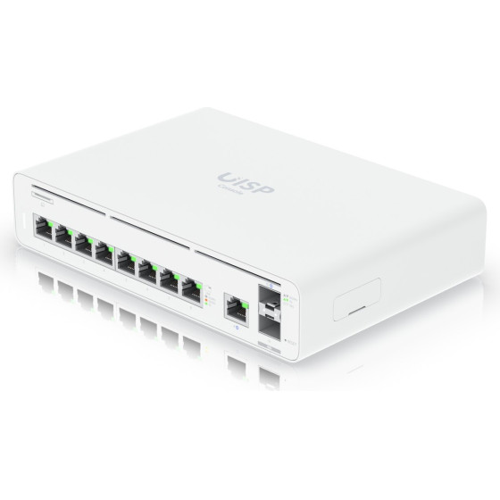 Ubiquiti | Uisp Host Console | Switch/Gateway, 2x 10G SFP+, 9x Gbe RJ45 - (UISP-CONSOLE-EU)
