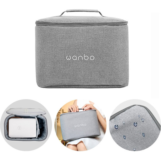 Wanbo Projector Bag | For Model T6 Max | Grey - (WANBO Bag For Model T6 MAX)