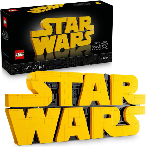 Lego Star Wars(TM): Brick-Built Star Wars Logo (75407)