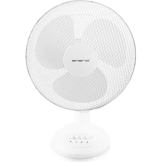 EMERIO White | Table Fan | 30cm, 3 Speed Settings - (FN-114202)