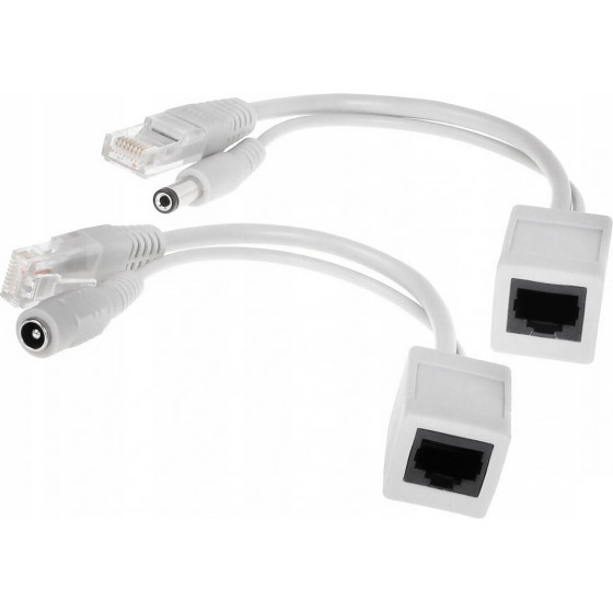 EXTRALINK 1 Port | Poe Injector | Injector And Splitter set, 100Mb/s - (EX.10031)
