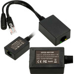 EXTRALINK 1 Port | Poe Inverter | Input 1x 1000Mb/s RJ45/Jack 10-30V, Output 48V - (EX.14671)