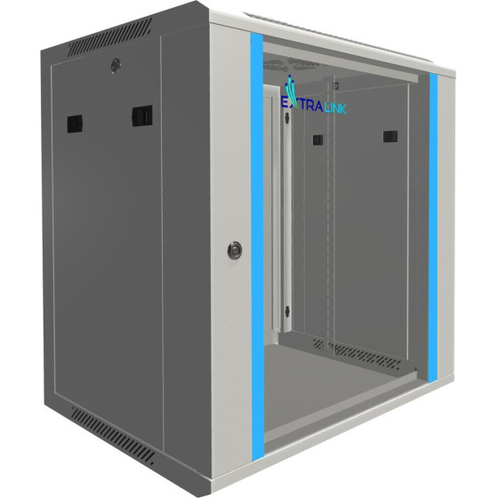 EXTRALINK 12U 600x450 Gray | Rackmount Cabinet | Wall Mounted - (EX.8598)