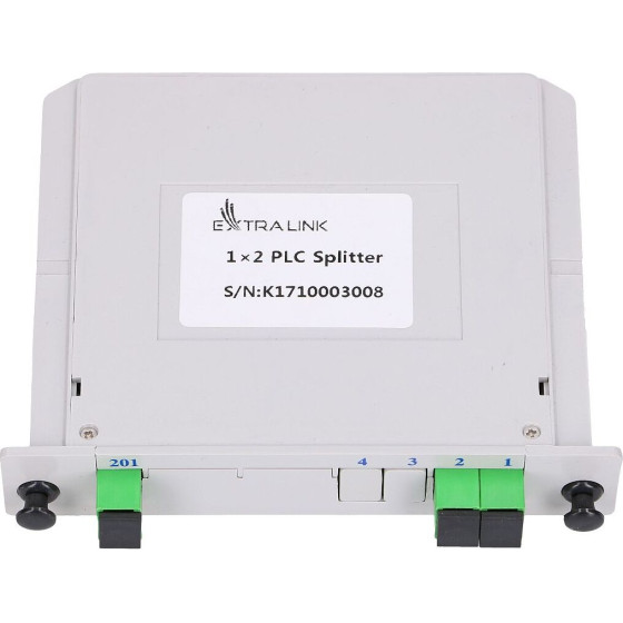 EXTRALINK 1:2 Plc SC/Apc | Splitter | Slot Type - (EX.11533)