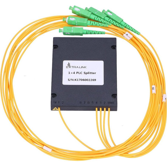 EXTRALINK 1:4 Plc SC/Apc | Splitter | 2,0mm, 1,5m, G657A, Abs Module - (EX.7799)