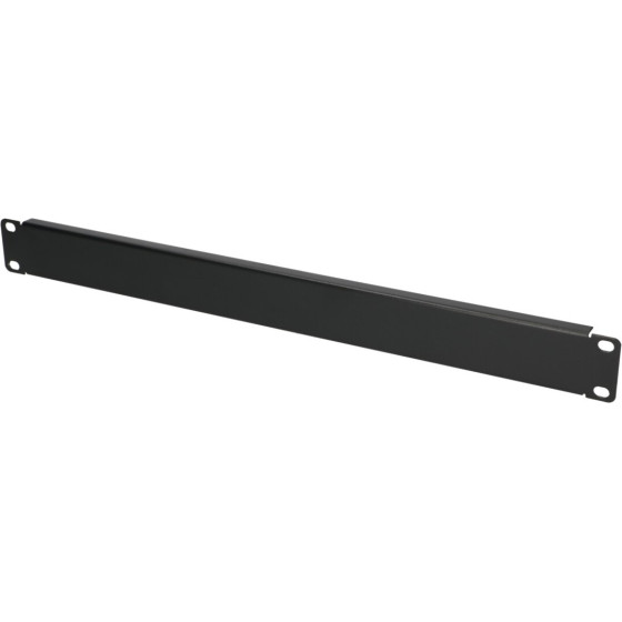 EXTRALINK 1U 19'' | Front Blank Panel | Black - (EX.19027)