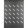EXTRALINK 1U 350mm Black | Fixed Shelf | 19'', 490x360mm, For 600mm Depth Cabinets - (EX.19096)