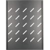 EXTRALINK 1U 350mm Black | Fixed Shelf | 19'', 490x360mm, For 600mm Depth Cabinets - (EX.19096)