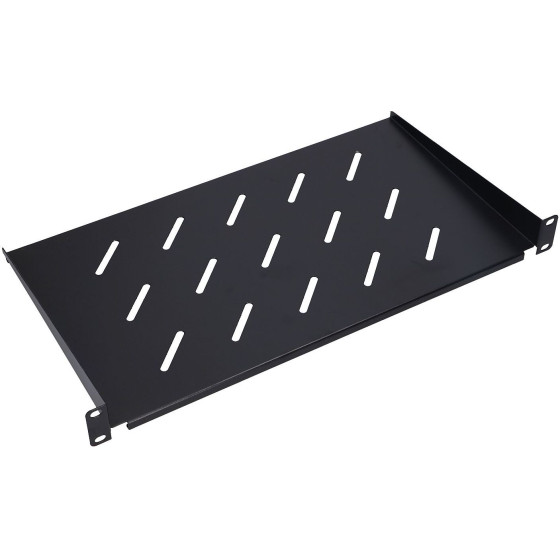 EXTRALINK 1U 350mm Black | Shelf | 19'', For Wall Cabinets - (EX.14480)