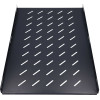 EXTRALINK 1U 750mm Black | Fixed Shelf | 19'', 752 x 472mm, For 1000mm Depth Cabinets - (EX.8642)