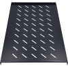 EXTRALINK 1U 750mm Black | Fixed Shelf | 19'', 752 x 472mm, For 1000mm Depth Cabinets - (EX.8642)