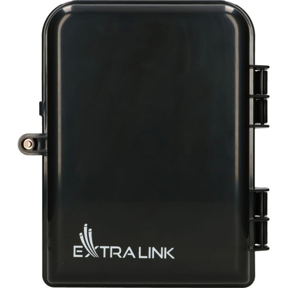 EXTRALINK Eliza V2 | Fiber Optic Terminal Box | 16 core, black, mid-Span - (EX.12165)