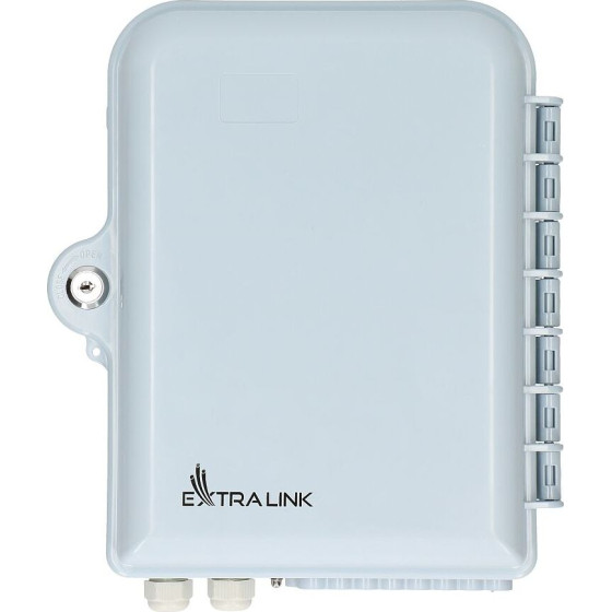 EXTRALINK Emma | Fiber Optic Terminal Box | 16 core, White - (EX.0394)