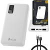 EXTRALINK EPB-098W 10000mAh White | Powerbank | Power bank, USB-C - (EX.19638)