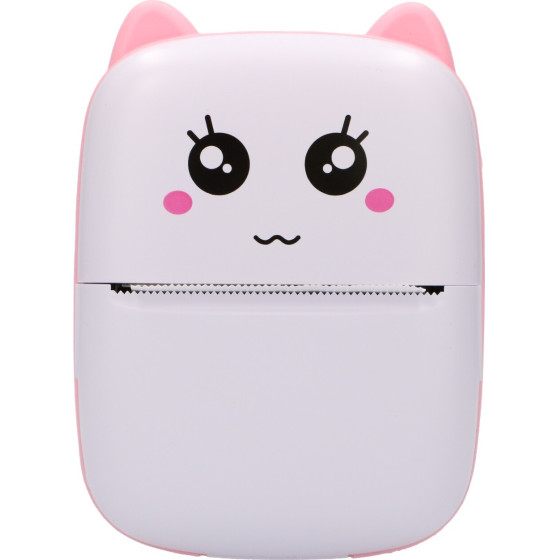 EXTRALINK EPP-001 Pink | Mini Thermal Printer | Bluetooth, USB-C, 1200 mAh, 210 Dpi - (EX.34958)