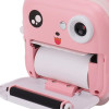 EXTRALINK EPP-003 Pink | Mini Thermal Printer With Camera | 3 Rolls Of Thermal paper, 2.5'' Lcd screen, Bluetooth, USB-C, 1000 Mah - (EX.34277)