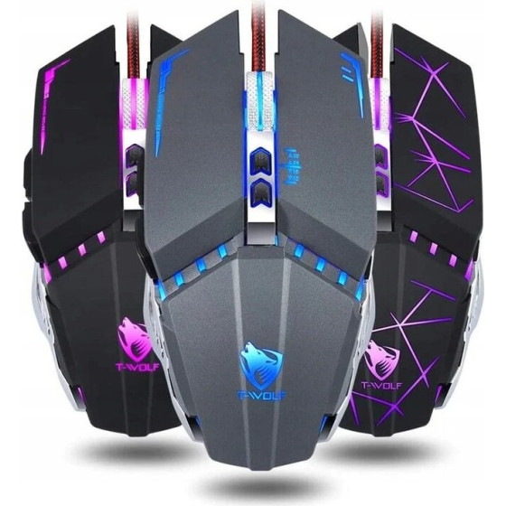 EXTRALINK Gaming Mouse V7 | Gaming Mouse | wired, optical, 1600dpi, 7 buttons, Led Backlight - (EX.36165)