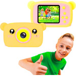 EXTRALINK Kids Camera H25 Orange | Camera | 1080P 30fps, 2.0'' Screen - (EXTRALINK H25 ORANGE)