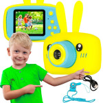 EXTRALINK Kids Camera H23 Yellow | Camera | 1080P 30fps, 2.0'' Screen - (EXTRALINK H23 YELLOW)