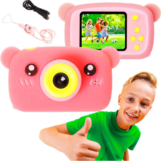EXTRALINK Kids Camera H25 Pink - (EXTRALINK H25 PINK)