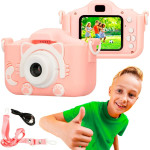 EXTRALINK Kids Camera H27 Single Pink - (EXTRALINK H27 Single PINK)