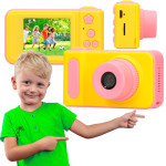 EXTRALINK Kids Camera H8 Pink | Camera | 1080P 30fps, 2.0'' Screen - (EXTRALINK H8 PINK)