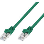 EXTRALINK Lan Patchcord CAT.7 S/Ftp 1M 20G Shielded Foiled Twisted Pair Bare Copper Green - (EX.38756)