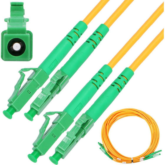 EXTRALINK LC/APC-LC/Apc | Patchcord | Single Mode, Duplex, 9/125um, G657A, 3m - (EX.1346)