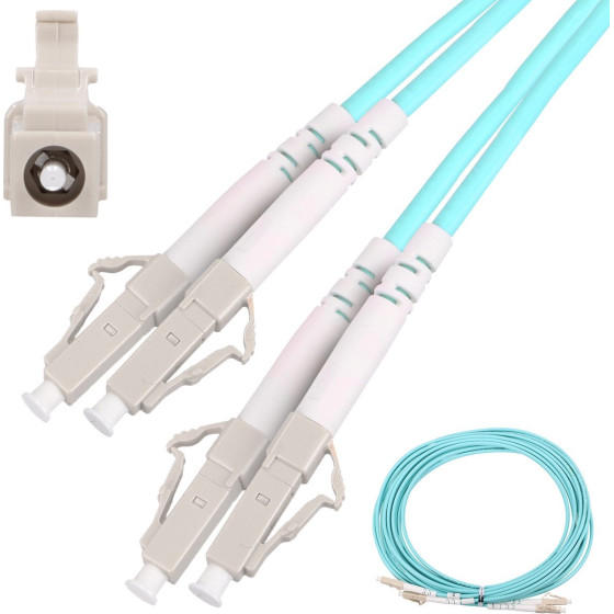 EXTRALINK LC/UPC-LC/Upc | Patchcord | Multi Mode, OM3, Duplex, 3mm, 3m - (EX.14787)