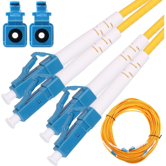 EXTRALINK LC/UPC-LC/Upc | Patchcord | Single Mode, Duplex, G652D, 3mm, 0.5m - (EX.2862)