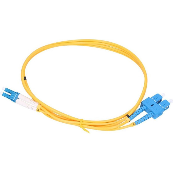 EXTRALINK LC/UPC-SC/Upc | Patchcord | Single Mode, Duplex, G652D, 3mm, 10m - (EX.16354)