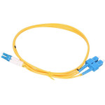 EXTRALINK LC/UPC-SC/Upc | Patchcord | Single Mode, Duplex, G652D, 3mm, 20m - (EX.16378)