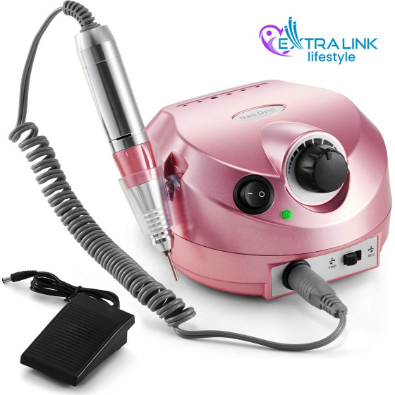 EXTRALINK Nail Drill 202 Pink | Nail Drill | 65W - (Nail DRILL-202)