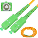EXTRALINK SC/APC-SC/Apc | Patchcord | Single mode, Simplex, G.657A1, 3mm, 5m - (EX.1575)