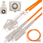 EXTRALINK SC/UPC-LC/Upc | Patchcord | Multimode, OM2, Duplex, 3mm, 3m - (EX.3661)