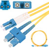 EXTRALINK SC/UPC-LC/Upc | Patchcord | PVC, Singlemode, Duplex, G652D, 3mm, 1m - (EX.3609)