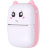 EXTRALINK Set | EPP-001 Pink Thermal Printer + Plain Thermal Paper 5 Rolls | - (EX.33782)