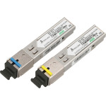 EXTRALINK Sfp 1.25G | Sfp Wdm Module | 1,25Gbps, 1310/1550nm, Single mode, 20km, SC, DOM, Pair - (EX.2213)
