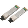 EXTRALINK Sfp 1.25G | Sfp Wdm Module | 1,25Gbps, 1310/1550nm, Single mode, 20km, SC, DOM, Pair - (EX.2213)