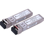 EXTRALINK SFP+ 10G | SFP+ Wdm Module | 10GBps 1270/1330nm, Single mode, 40km, LC, DOM, Pair - (EX.8062)