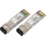 EXTRALINK SFP28 25G | SFP28 Wdm Module | 25GBps 1270/1330nm, Single mode, 10km, LC, DOM, Pair - (EX.16538)