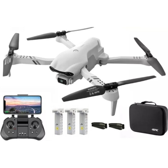 EXTRALINK Smart Life Dron F10 + 3 Akumulatory - (EX.39425)