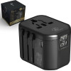 EXTRALINK Smart Life EU/UK/USA/AU/Ch Travel Adapter + USB-C, USB-A - (CHARESL07-WORLD)