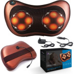 EXTRALINK Smart Life Massage Pillow | Massage Pillow | 8 Massage heads, AC, Dc Power Supply - (MSG-04-PILLOW)