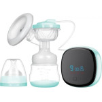 EXTRALINK Smart Life R-38 | Electronic Breast Pump | With bottle, White And Blue - (EX.32310)