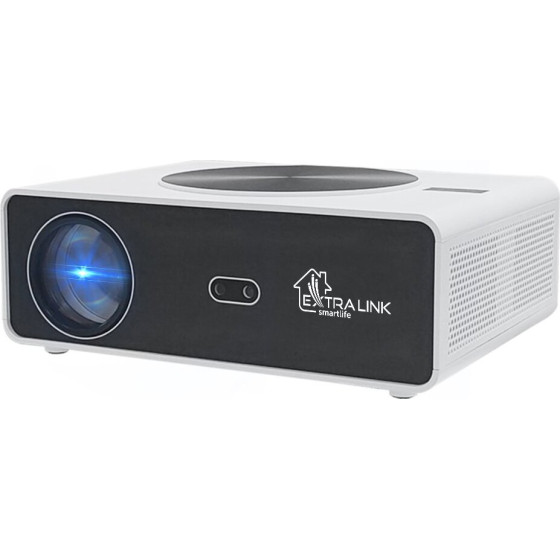 EXTRALINK Smart Life Vision Max | Projector | 800 ANSI, 1080p, Android 12.0 - (EX.32426)