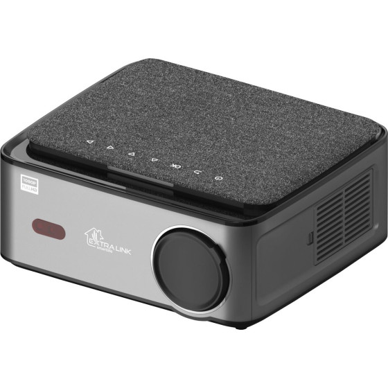 EXTRALINK Smart Life Vision Pro | Projector | 450 ANSI, 1080p, Android 9.0 - (EX.36969)