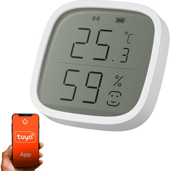 EXTRALINK Smart Life | Temperature And Humidity Sensor | Smart Home - (EX.34873)
