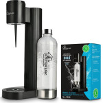EXTRALINK Smartlife Hydrospark Black | Water Carbonation Saturator | SJ-191B - (SJ-191 BLACK)