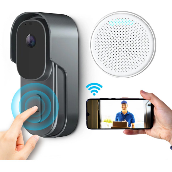 EXTRALINK Smartlife | Smart Outdoor Intercom | 1080p, 5MP - (EX.36400)